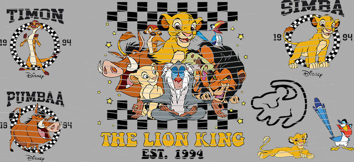 16oz Disney style-D-526